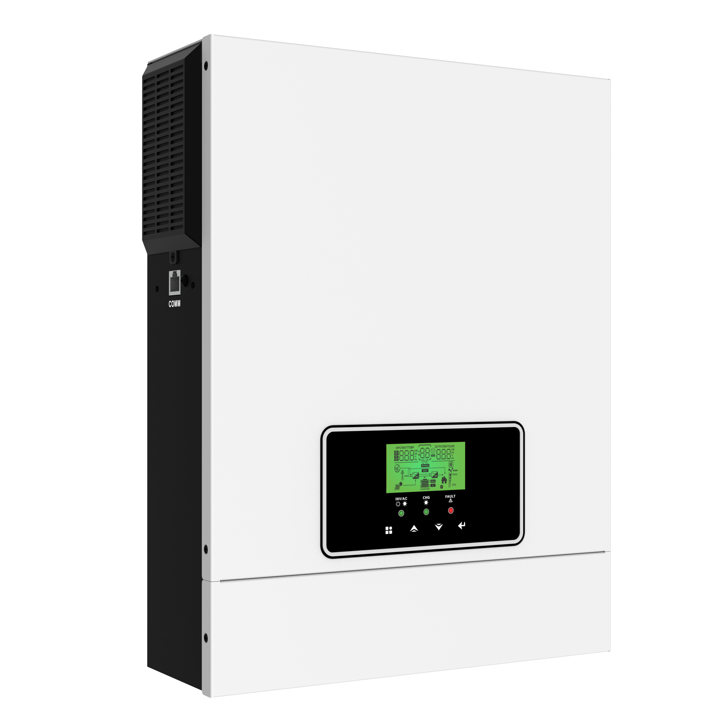 NEXTPOWER 2023 nouvelle large gamme PV 30-400VDC onde sinusoïdale Pure 80A MPPT contrôleur de chargeur 2KVA onduleur solaire hors réseau